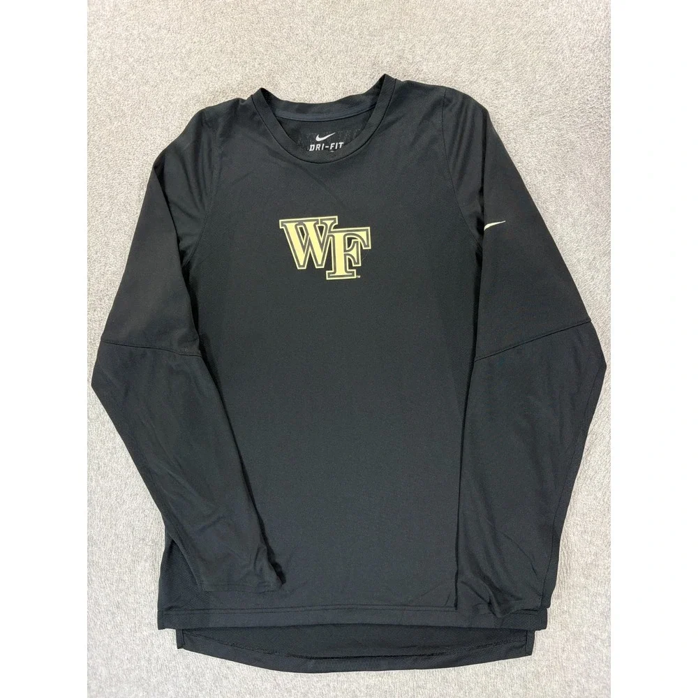 Wake Forest Demon Deacons Nike Team Issue Practice Shirt (Men's Medium) Black
